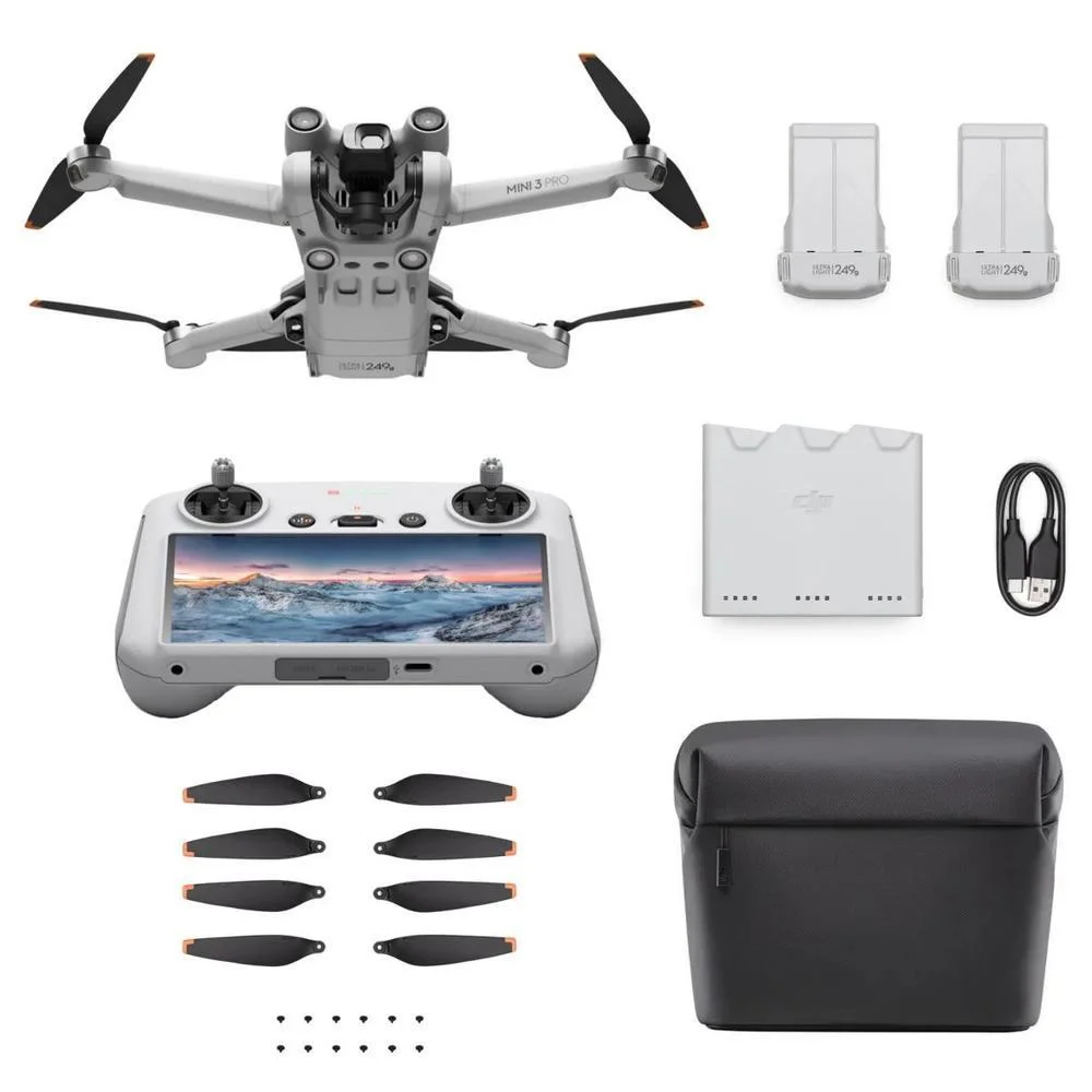 Drone-DJI-Mini-3-Pro Os Equipamentos