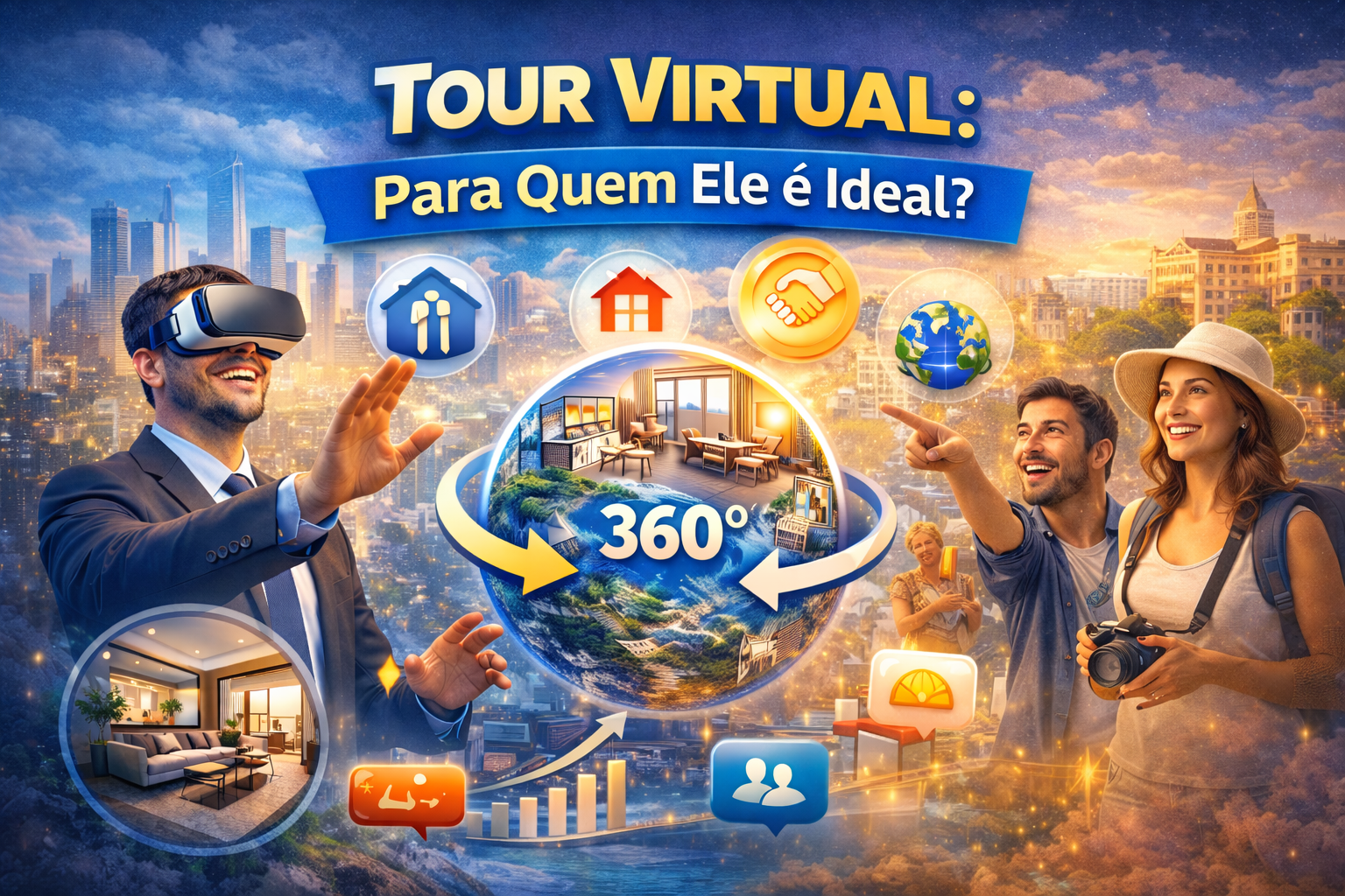 O mercado imobiliário está vivendo uma verdadeira transformação digital. A forma como as pessoas procuram, analisam e compram imóveis mudou drasticamente nos últimos anos. Hoje, o cliente não quer apenas ver fotos; ele deseja sentir o ambiente, explorar os espaços e ter uma experiência imersiva antes mesmo de agendar uma visita presencial. Nesse cenário, o tour virtual 360° tornou-se uma das ferramentas mais poderosas para corretores, imobiliárias, construtoras e investidores.